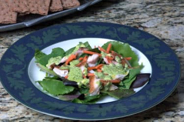 Smoked Lake Whitefish Salad with Aioli Dressing