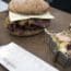 Goose Pastrami Sandwich with Smoked Whitefish/Wild Rice Salad at Camp Chef Cook-off
