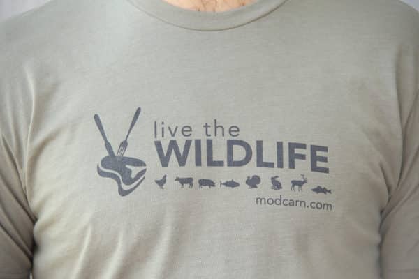 Live The Wildlife Men's Logo