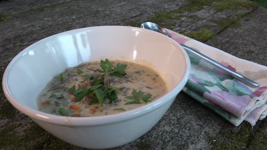 Wild turkey and wild rice soup Modern Carnivore