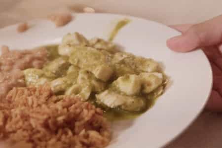 Chile Verde with Quail